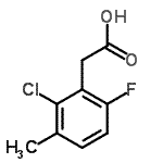 CAS#: 261762-92-9, (2-Chloro-6-Fluoro-3-Methylphenyl)Acetic Acid