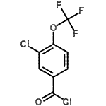 CAS 登录号：261763-17-1， 3-氯-4-(三氟甲氧基)苯甲酰氯