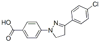 CAS#: 26192-76-7, 4-[3-(4-Chlorophenyl)-4,5-Dihydro-1H-Pyrazol-1-Yl]-Benzoic Acid
