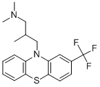 CAS#: 2622-37-9, N,N,2-Trimethyl-3-[2-(Trifluoromethyl)Phenothiazin-10-Yl]Propan-1-Amine