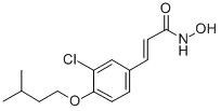 CAS 登录号:26228-01-3, 3-(3-氯-4-异戊氧基苯基)-2-丙烯氧肟酸