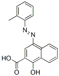 CAS 登录号:26233-08-9, 1-羟基-4-(2-甲基苯基偶氮)-2-萘甲酸