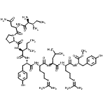 CAS 登录号：262418-00-8， 甲基L-异亮氨酰-L-天冬氨酰胺酰-L-脯氨酰-L-异亮氨酰-L-酪氨酰-L-精氨酰-L-亮氨酰-L-精氨酰-L-酪氨酸酯