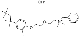 CAS#: 26248-39-5, N,N-Dimethyl-N-[2-[2-[Methyl-4-(1,1,3,3-Tetramethylbutyl)Phenoxy]Ethoxy]Ethyl]-Benzenemethanaminium Hydroxide