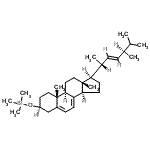CAS#: 2625-45-8, [(3S,9S,10R,13R,14R,17R)-10,13-Dimethyl-17-[(E,1R,4R)-1,4,5-Trimethylhex-2-Enyl]-2,3,4,9,11,12,14,15,16,17-Decahydro-1H-Cyclopenta[a]Phenanthren-3-Yl]Oxy-Trimethyl-Silane