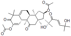 CAS#: 26260-20-8, (10alpha,23E)-2,16alpha-Diacetoxy-20,25-Dihydroxy-9beta-Methyl-19-Norlanosta-1,5,23-Triene-3,11,22-Trione