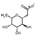 CAS 登录号：263008-59-9， (6R)-2,6-脱水-1-脱氧-6-(硝基甲基)-D-半乳糖醇