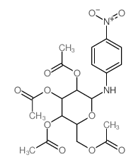 CAS#: 26302-39-6, N-(4-Nitrophenyl)-2-O,3-O,4-O,6-O-Tetraacetyl-beta-D-Glucopyranosylamine