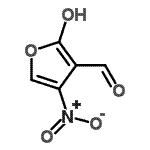 CAS#: 263144-37-2, 2-Hydroxy-4-Nitro-3-Furaldehyde