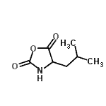 CAS#: 26334-33-8, 4-Isobutyl-1,3-Oxazolidine-2,5-Dione