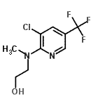 CAS#: 263387-09-3, 2-{[3-Chloro-5-(Trifluoromethyl)-2-Pyridinyl](Methyl)Amino}Ethanol