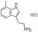 CAS#: 26346-39-4, 2-(7-Methyl-1H-Indol-3-Yl)Ethanamine Hydrochloride (1:1)