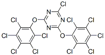 CAS#: 26396-34-9, 2-Chloro-4,6-Bis[(Pentachlorophenyl)Oxy]-1,3,5-Triazine