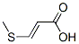 CAS 登录号：26398-93-6， (E)-3-(甲硫基)丙烯酸