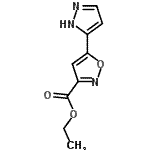 CAS#: 264226-03-1, Ethyl 5-(1H-Pyrazol-5-Yl)-1,2-Oxazole-3-Carboxylate