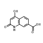 CAS#: 264260-07-3, 4-Hydroxy-2-Oxo-1,2-Dihydro-7-Quinolinecarboxylic Acid