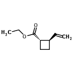 CAS#: 264614-04-2, Ethyl (1S,2R)-2-Vinylcyclobutanecarboxylate