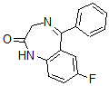 CAS#: 2648-00-2, 7-Fluoro-5-Phenyl-1,3-Dihydro-1,4-Benzodiazepin-2-One