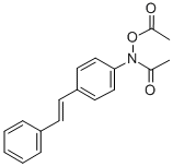 CAS#: 26488-34-6, trans-N,O-Diacetyl-N-(4-Styrylphenyl)Hydroxylamine