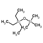 CAS#: 2652-41-7, 1,1,1-Triethyl-3,3,3-Trimethyldisiloxane
