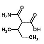 CAS#: 26536-97-0, 2-Carbamoyl-3-Methylpentanoic Acid