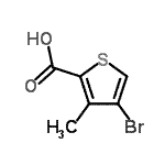 CAS#: 265652-39-9, 4-Bromo-3-Methyl-2-Thiophenecarboxylic Acid