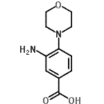 CAS#: 26586-19-6, 3-Amino-4-(4-Morpholinyl)Benzoic Acid