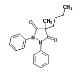 CAS#: 26598-82-3, 4-Butyl-4-Methyl-1,2-Diphenyl-3,5-Pyrazolidinedione