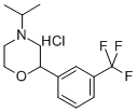 CAS 登录号：26629-86-7， 4-(异丙基)-2-[3-(三氟甲基)苯基]吗啉盐酸盐