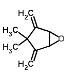 CAS 登录号：266341-09-7， 3,3-二甲基-2,4-二(亚甲基)-6-氧杂双环[3.1.0]己烷