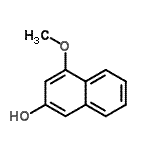 CAS#: 26693-50-5, 4-Methoxy-2-Naphthol