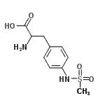 CAS 登录号：266999-21-7， 2-氨基-3-(4-甲烷磺酰氨基苯基)丙酸