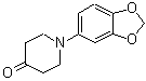 CAS#: 267428-44-4, 1-(1,3-Benzodioxol-5-Yl)-4-Piperidinone