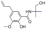 CAS 登录号:26750-97-0, 5-烯丙基-N-(2-羟基-1,1-二甲基乙基)-2-羟基间大茴香酰胺