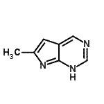 CAS#: 26786-73-2, 6-Methyl-1H-Pyrrolo[2,3-d]Pyrimidine