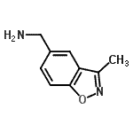 CAS#: 267875-58-1, 1-(3-Methyl-1,2-Benzoxazol-5-Yl)Methanamine