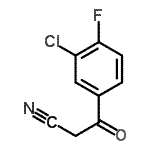 CAS#: 267880-79-5, 3-(3-Chloro-4-Fluorophenyl)-3-Oxopropanenitrile