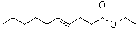 CAS 登录号：26825-88-7， (4E)-4-癸烯酸乙酯