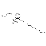 CAS#: 26836-07-7, 2-Dodecylbenzenesulfonic Acid - 2-Aminoethanol (1:1)