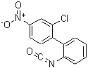 CAS 登录号：26863-63-8， 2-氯-2'-异氰酸-4-硝基联苯