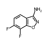 CAS#: 268734-40-3, 6,7-Difluoro-1,2-Benzoxazol-3-Amine