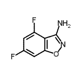 CAS#: 268734-41-4, 4,6-Difluoro-1,2-Benzoxazol-3-Amine