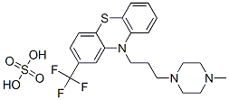 CAS#: 26887-03-6, 10-[3-(4-Methyl-1-Piperazinyl)Propyl]-2-(Trifluoromethyl)Phenothiazine Sulphate