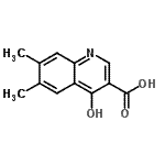 CAS#: 26893-24-3, 4-Hydroxy-6,7-Dimethyl-3-Quinolinecarboxylic Acid