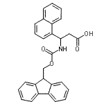 CAS#: 269078-77-5, 3-{[(9H-Fluoren-9-Ylmethoxy)Carbonyl]Amino}-3-(1-Naphthyl)Propanoic Acid