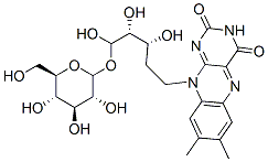 CAS 登录号：26909-04-6， 5'-D-核黄素-D-吡喃葡萄糖苷