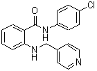 CAS 登录号：269390-69-4， N-(4-氯苯基)-2-[(4-吡啶基甲基)氨基]苯甲酰胺