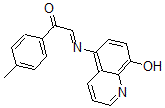 CAS 登录号：26942-57-4， alpha-[(8-羟基-5-喹啉基)亚氨基]-4'-甲基苯乙酮