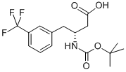 CAS 登录号：269726-74-1， 叔丁氧羰基-(R)-3-氨基-4-(3-三氟甲基-苯基)-丁酸