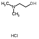 CAS#: 2698-25-1, 2-(Dimethylamino)Ethanol Hydrochloride (1:1)